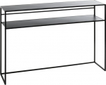 HAKU konsool, must, metall, m&otilde;&otilde;tmed: m&otilde;&otilde;tmed: laius 112 x k&otilde;rgus 81 x s&uuml;gavus 28 cm, stiil: kaasaegne