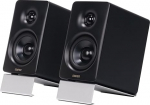 Edifier M60 multimeedia k&otilde;larid Bluetooth 5.3, 66W RMS, Hi-Res Audio & Hi-Res Wireless Audio, LDAC, 3-tolline keskmine bass ja 1-tolline tweeter, USB-C ja Aux sisendid, kompaktne lauaarvuti - must