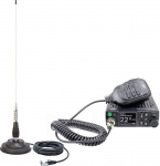 CB-Funk PNI Escort HP 8900 ASQ, 12-24 V + CB antenn PNI ML100 magnetilise alusega, 12 V/24 V toiteallikaga, RF v&otilde;imendus, Roger piiks, CTCSS-DCS, Dual Watch