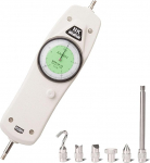 10N Force Meter Push Pull Force Meter Analog Dynamometer &plusmn;1% Accuracy Force Gauge Tester Two Mode Display Pointer Push Pull Dynamometer