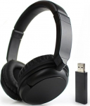 Deerbird&reg; mugavad Hi-fi Stereo Over-Ear traadita FM 3.5mm audio multifunktsionaalsed TV k&otilde;rvaklapid 2.4GHz saatja ja RCA adapteriga