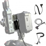 DF DIGITALFOTO DTap NPF kahepoolne akutoiteplokk Atomos Shinobi/Ninja/Smallhd Focus7 jaoks, asendaja Sony NP-F550/F570/F770/F970, 3-suunaline v&auml;ljund, 3 eemaldatavat kaablit.