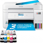 Epson EcoTank ET-4856 A4 multifunktsionaalne Wi-Fi tindimahutiga printer, mille tindivarud on kuni 3 aastat kaasas.