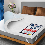 DOPEDIO Topper Memory Foam, Gel Foam madratsid Box Spring voodile, pehme madratsi pealmine Oeko-Tex&reg; sertifitseeritud madratsi pealmine Caravan diivanvoodile, pestav kate (140 x 200 cm, 7,5 cm k&otilde;rge, valge)