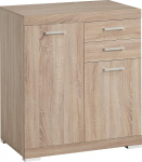 FMD M&ouml;bel Buffet, 80 x 49,9 x 89,9 cm, tammepuust, fooliumiga, 16,9 x 54,5 x 99,6 cm