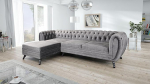 Kuechen-preisbombe Elegantne Chesterfield nurgas diivan Velour Hall diivan polsterdatud diivan Elamismaastiku diivan