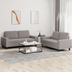 ZEYUAN 3201889 2-osaline diivanikomplekt Taupe kangas, Lounge diivan, diivanid ja diivanid, l&otilde;&otilde;gastav diivan, diivan elutuppa, diivan koos