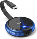 5.8G USB C traadita saatja 165FT/50M USB-C saatja HDMI traadita saatja HDMI traadita s&uuml;learvuti, iPhone 15, TV Box, kaamera monitorile, projektorile, TV-le (TX tuleb kasutada koos RX-ga)