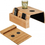 Diivanitaldriku k&auml;etugi, diivaniriiul 2 allapanuga, puidust diivanitaldriku k&auml;etugi, diivanitaldriku k&auml;etugi, diivanitaldriku laud, 34 x 16 x 8 cm, k&auml;etoe organiseerija diivaniseljale