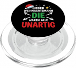 Lieber Weihnachtsmann Alle Unartig Weihnachten Humor PopSockets PopGrip f&uuml;r MagSafe PopSockets PopGrip f&uuml;r MagSafe