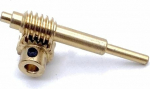 GuidNaurys Messing-Schneckengetriebe-Set 1:20 1:30 1:40 1:50 1:60 Untersetzungsverh&auml;ltnis 0,5 Modul Turbinengetriebe Ritzel Eingriffswinkel(60T 5MM BORE)