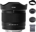 VILTROX 20 mm f2.8 FE, 20 mm f/2.8 e-mount full format AF ultra-wide angle autofocus lens for Sony e mount, prime wide-angle lens a7cr a7cii a7c a6700 zv-e100 a6600 a6400 a7iv a7iii