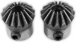 1 moodul 15 hammastega 1M 15T koonusratas koos sisemise puuriga 5 mm 6 mm 7 mm 8 mm metallist hammasrataste mudelauto muutmiseks DIY (7 mm, 2 t&uuml;kki 1M 15 hammastega)