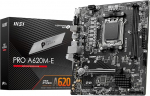 MSI PRO A620M-E Micro-ATX emaplaat - toetab AMD Ryzen 7000 seeria protsessoreid, AM5 - DDR5 Memory Boost 6400+MHz/OC, 1 x PCIe 4.0 x16, 1 x M.2 Gen4