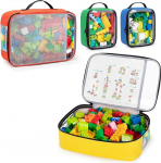 Rexmica 4 m&auml;nguasja hoiukott, m&auml;nguasjade kandekott m&otilde;istatuste, ehitusklotside, lauam&auml;ngude jaoks, reisikott erinevatele v&auml;ikestele m&auml;nguasjadele (ainult kott)