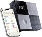 Atmocube Professional 12-in-1 &otilde;hukvaliteedi monitor - CO2, peentolmu (PM2.5), formaldeh&uuml;&uuml;di (CH2O), TVOC ja NOx m&otilde;&otilde;tja - WiFi, Ethernet ja PoE &uuml;henduvus - reaalajas pilvandmet&ouml;&ouml;tluslaud ja rakendus.
