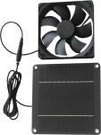Solar-Dachbodenventilator, 20 W, wasserdicht, f&uuml;r den Garagenschuppen, tragbares K&uuml;hlgebl&auml;se mit hocheffizientem Design, Solarauspuff f&uuml;r den