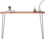 Konsolentisch, Schmale Eingangstische - Eingangstische mit Wandverkleidung, platzsparende Beistelltische for den Gang Flurtisch(120cm)