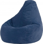 Icon Dalton Laste Bean Bag, Denim Blue, kohev n&ouml;&ouml;rkangas, Bean Bag n&ouml;&ouml;r koos t&auml;idisega, mugav laste m&auml;ngutool, pehmo tool, lugemistool, magamistuba, lastetuba, m&auml;ngutuba
