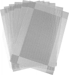 DOITOOL 6st&uuml;cke Tischsets Platzsets f&uuml;r K&uuml;chentisch Tischdekoration Schutz f&uuml;r Teller und Tassen Europa-Design Flexibel und Robust f&uuml;r Verschiedene Anl&auml;sse