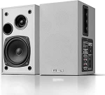 Aktiivsed raamaturiiuli k&otilde;larid 35W RMS, varustatud 4-tollise Wooferi ja 1-tollise tweeteriga, toetab seinakinnitust, RCA sisendiga, &uuml;hildub telerite, arvutite ja plaadim&auml;ngijatega, valge v&auml;rviga