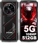 DOOGEE V40 5G mobiiltelefon ilma lepinguta Android 14, Dimensity 7300, 32GB + 512GB v&auml;ljas nutitelefon, 8680mAh/33W, 6,78-tolline HD + 120Hz, 108MP + 20MP &ouml;&ouml;n&auml;gemine, IP68/IP69K/NFC/Face ID