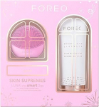FOREO Luna play smart 2 Skin Analysis & Facial Cleansing Brush with Micro Foam Cleanser, 3.3 fl. oz. Skin Supremes Holiday Set