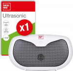 SWISSINNO Battery Ultrasonic Pest Repeller | Rodent Repeller 20 m&sup2; | Ultrasonic Repellent Against Mice, Rats & Martens, for Indoor Use