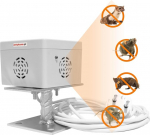 ANTIMARDER LUBERDA Marten kaitse vaikne valgus, 3-poolne efekt, ideaalne parklatele, p&ouml;&ouml;ningutele, r&otilde;dudele, hermeetiline, k&auml;idav, toiteallikas 230 V