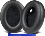 SOULWIT Professional Replacement Ear Pads for Sony WH-1000XM4 (WH1000XM4) Over-Ear Headphones with Soft Protein Leather, Noise Isolating Foam, Extra Thickness
