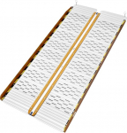 LIEKUMM ratastooli kaldtee kokkupandav 152 cm, 300 kg kandev&otilde;ime, ratastooli kaldtee treppide ja uksel&auml;vede jaoks, alumiiniumist valmistatud ratastooli laadimisramp, kaldtee ratastooli kodu jaoks