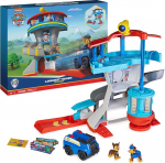 PAW Patrol, Lookout Tower, Headquarters Playset with 1 Chase Base Vehicle, 2 Chase Figures and Accessories, Suitable for Children from 3 Years