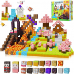 Magnetilised ehitusklotsid, 176 t&uuml;kki, 2,5 cm/Magnetiline maailma sensooriliste klotside komplekt, magnetilised klotsid lastele alates 3. eluaastast, kingitus poistele ja t&uuml;drukutele