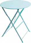 Bolero Seaside Blue Pavement Style Steel Table 710x595mm Restaurant Hotel