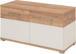 Germania Shoe Cabinet GW-Topix in White / Navarra Oak Imitation