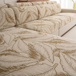 Diivanikate pestav diivanipesu 3 padjadele diivanile Lemmikloomade s&otilde;bralik L-kujuline diivanikaitsja Leaf Prindi katted koertele lastele