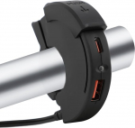 WODHMIEY mootorratta pistikupesa laadija, USB A + C-t&uuml;&uuml;pi laadija mootorratta 12-24V, kiire energias&auml;&auml;stu, turvaline seade, kahe seadme laadimise tugi