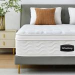 SZsuilong madrats 180 x 200 cm H3 k&otilde;rgus 25 cm Comfort Foam, Ergonoomiline 7-tsooniline tasku vedrumadrats &Ouml;ko-Tex sertifitseeritud, madrats lastele ja t&auml;iskasvanutele, 100 &ouml;&ouml;p&auml;eva prooviuni