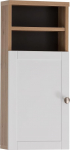 Schildmeyer Jesper 155982 Highboard Artisan tammepuust / valge matt, 30,3 x 25,4 x 70 cm