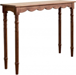 Moodne puidust sissep&auml;&auml;sulaua kitsas konsool t&auml;ispuidust Rooma samba jalgadega, mis sobib ideaalselt esikusse, elutuppa, fuajeesse, diivanilauda (100cm).