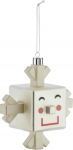 Alessi Snowray GJ02 9 j&otilde;ulukaunistus Vintage Snowflake k&auml;sitsi puhutud k&auml;sitsi maalitud mitmev&auml;rviline Taglia Unica, valge/pulentneediga aed