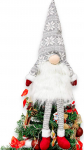 Whaline J&otilde;ulupuu Topper Suur Rootsi Gnome Santa Ornament Skandinaavia Pluus riputada halli lumehelbe m&uuml;ts ja jalad j&otilde;ulupidu laua kingituseks