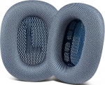 SOPROM t&auml;iendatud k&otilde;rvapadjad Airpods Max Over-Ear k&otilde;rvaklappide asendamine, k&otilde;rvapadjad vastupidavast v&otilde;rgust, pehmemast vahust, m&uuml;raisolatsioonist ja higikaitsest - taevasinine