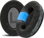 WC Freeze Cloud Cooling Gel k&otilde;rvapadjad HyperX Cloud 2, Cloud Alpha, Cloud Flight ja muud Wicked Cushions'i jaoks | Rohkem mugavust, paksust ja heliisolatsiooni eepilise m&auml;ngimise jaoks | Black Camo