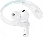 Gcioii Memory Titanium Alloy Ear Hooks for AirPods Pro 3 (2025), AirPods Pro 2, AirPods Pro, libisemisvastased spordiaksessuaarid [t&auml;iendav Anti-Lost Lanyard], mugav, turvaline sobivus, valge