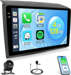 Roinvou 4+128G autoraadio Android 15 Fiat Ducato Peugeot Boxer Citroen Jumper 2006-2023 Carplay Android auto, 9-tolline raadio Incell puuteekraaniga GPS Bluetooth EQ WiFi RDS FM SWC MIC tagurdamine