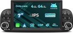 Upgrade 4 + 64 GB autoraadio Fiat Pandale (MK3 Type 319) 2013-2023, 7-tolline Android 14 raadio Wireless Carplay / Android Car Bluetooth 5.0 WiFi 4G GPS Navi FM RDS DSP SWC Valikuline DAB+