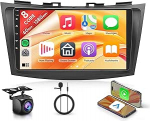 8 Core 6+128G Androidi autoraadio Suzuki Swift 2011-2017 Suzuki Ertiga 2012-2017 traadita Carplay 9-tolline Androidi auto peeglilink Bluetooth FM/RDS/EQ/DSP WiFi GPS roolijuhtimispuldiga
