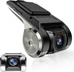 Hikity Car DVR Dashcam Mini autokaamera 170 &deg; laia nurgaga autokaamera USB Mini Recorder &ouml;ine versioon videoregistraator G-sensoriga, Loop salvestamine, parkimise j&auml;lgimine Android Car Radio Car Cam jaoks