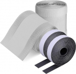 6.8m p&otilde;randakaablite katted, kaabli hoiukate kaabli kaitsmiseks, kaablikate teibiga vaipadele, plaatidele, puitp&otilde;randatele ja mis tahes p&otilde;randapinnale (hall)